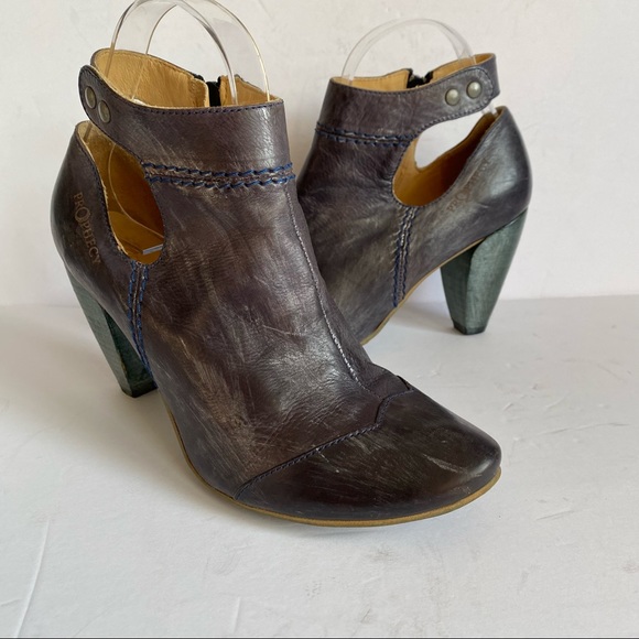 Prophecy metallic hand finished leather heels Eu38 - Picture 3 of 11